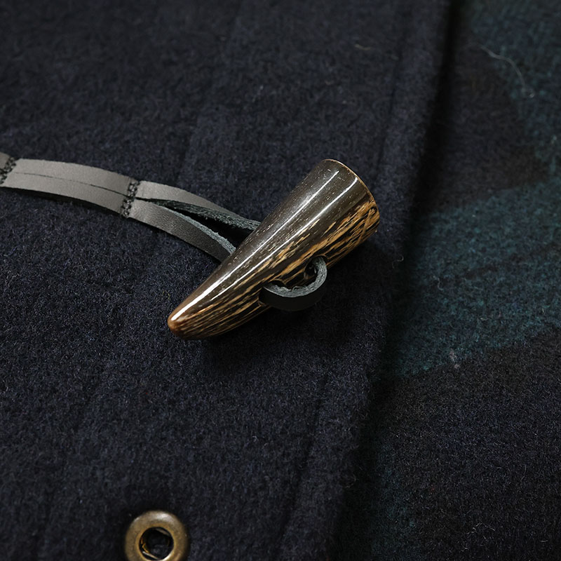 MADE IN ENGLAND GLOVERALL / グローバーオール ダッフルコート 7120/CT NEW CLASSIC BLACK WATCH