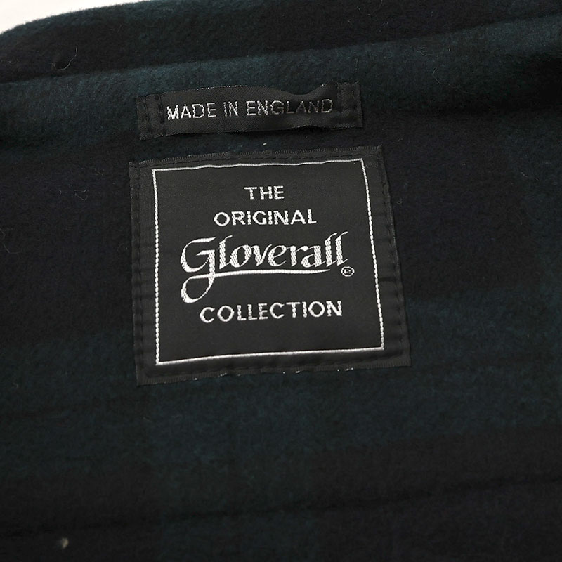 MADE IN ENGLAND GLOVERALL / グローバーオール ダッフルコート 7120/CT NEW CLASSIC BLACK WATCH