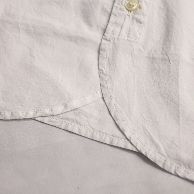 NATURAL LAUNDRY/ナチュラルランドリー タイプライターラウンドシャツ