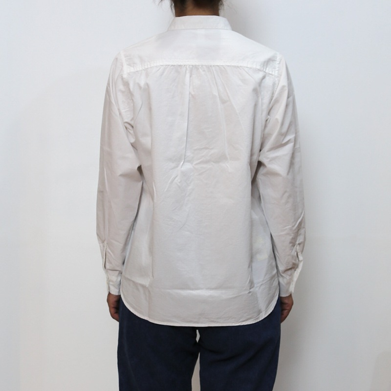NATURAL LAUNDRY/ナチュラルランドリー タイプライターラウンドシャツ