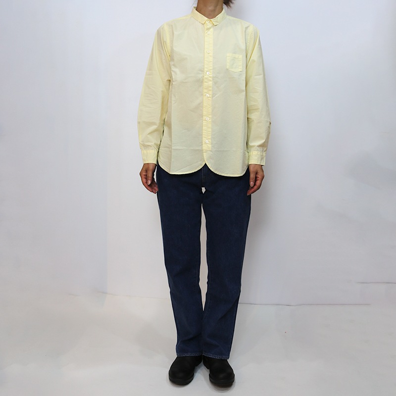 NATURAL LAUNDRY/ナチュラルランドリー タイプライターラウンドシャツ