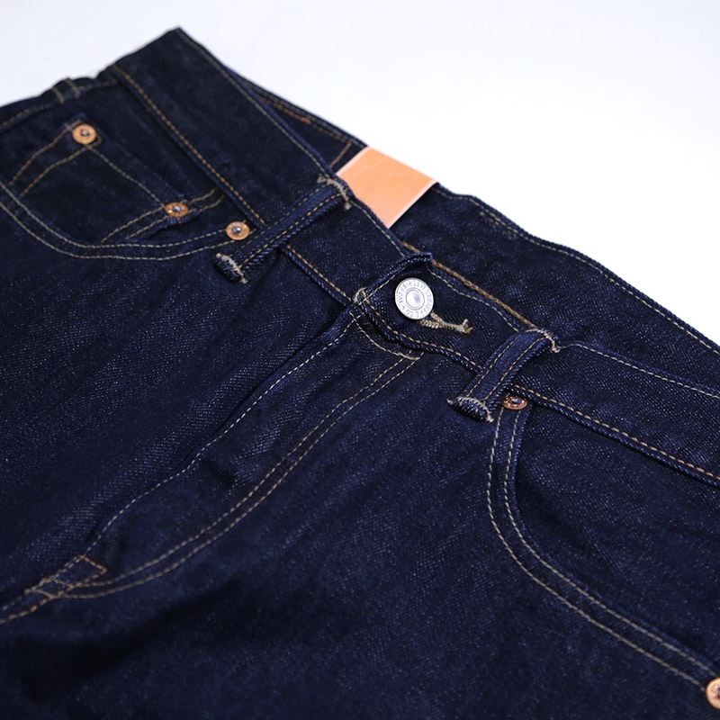 ★希少 36サイズ★ HYDROGEN デニム ボタンフライ ストレッチ 黒 Levis/リーバイス 501 テーパードストレッチデニム ボタンフライ
