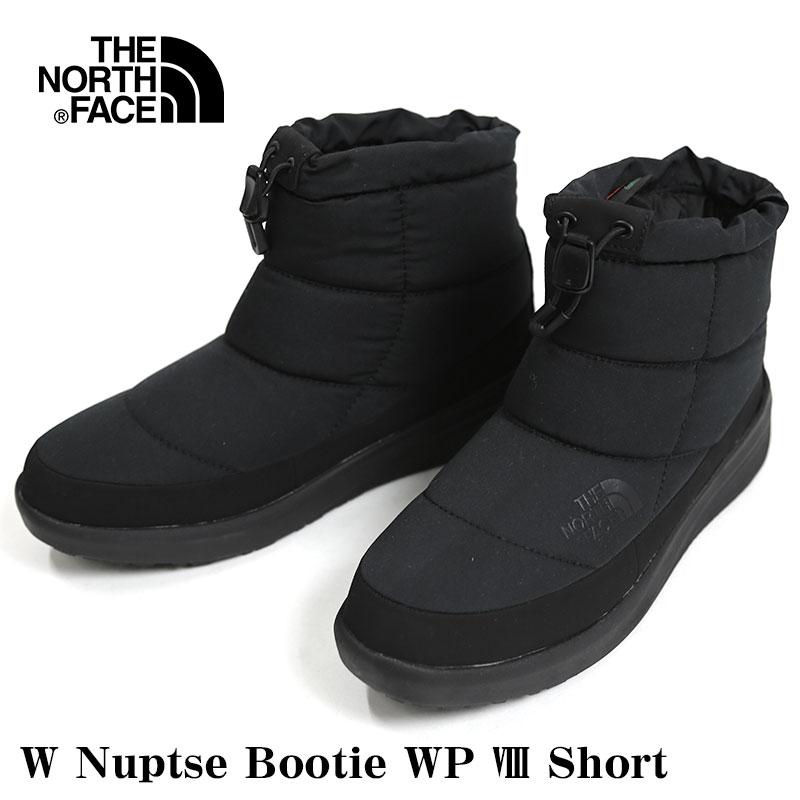 THE NORTH FACE/ノースフェイス W Nuptse Bootie WP８ Short/ヌプシ ブーティ ウォータープルーフ VIII ショート（レディース）NFW52273 「正規販売店」