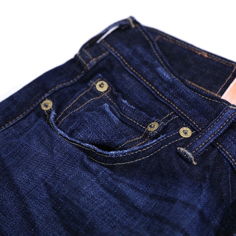 Levis/リーバイス 501 テーパードストレッチデニム ボタンフライ ジーンズ ユーズドインディゴ