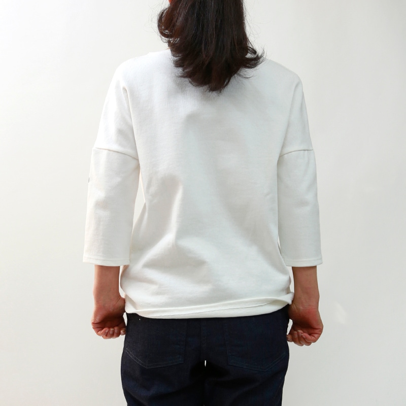 SAINT JAMES CRAZSLOU 七分袖ドロップショルダー