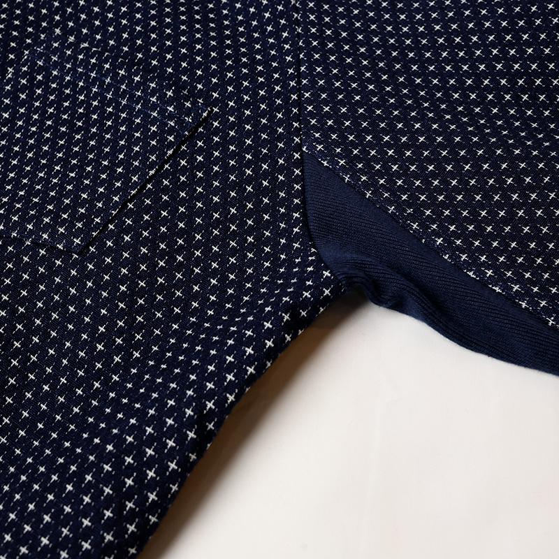 JAPAN BLUE JEANS/ジャパンブルージーンズ 刺し子風ジャガードSWEAT