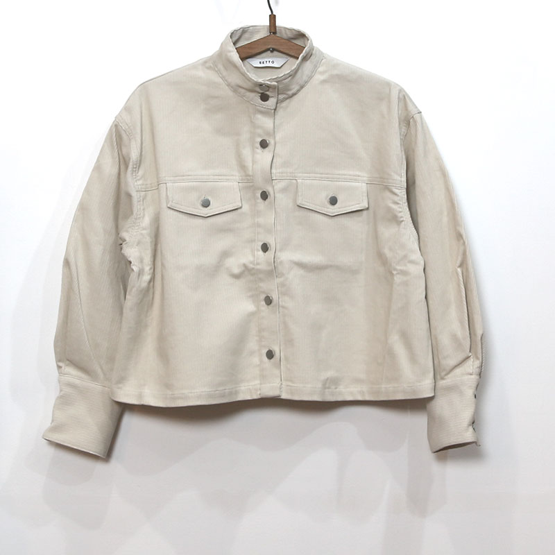SETTO （セット） WELL JACKET/コーデュロイジャケット