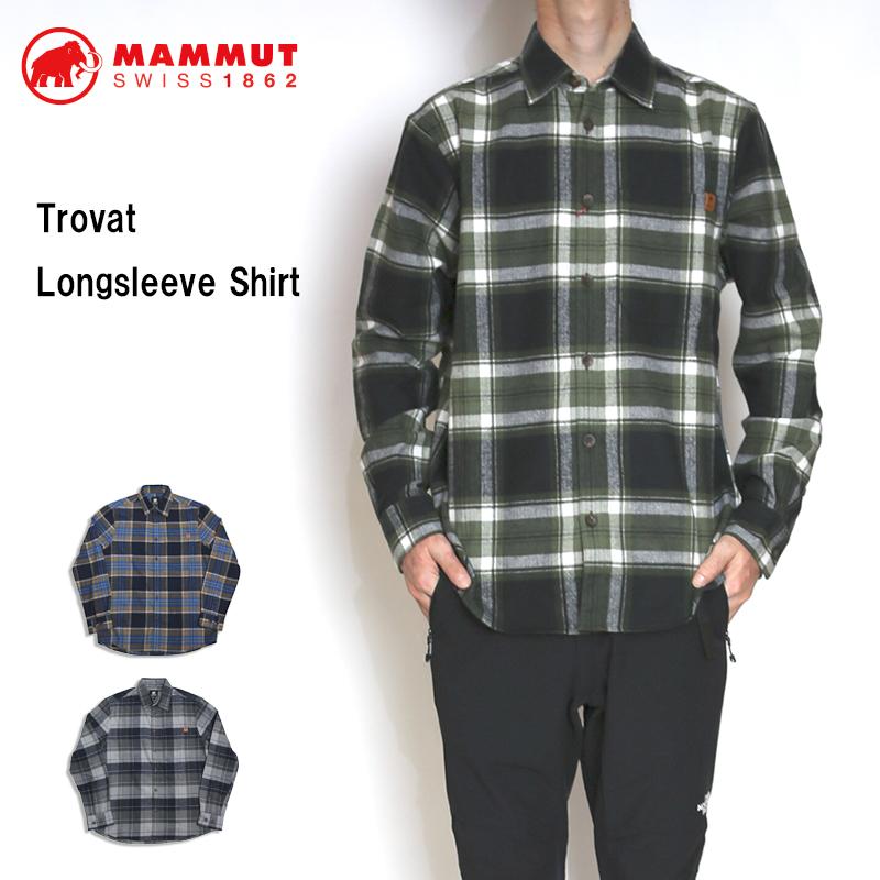 MAMMUT/マムート Trovat Longsleeve Shirt AF Men/トロバット ロングスリーブ シャツ