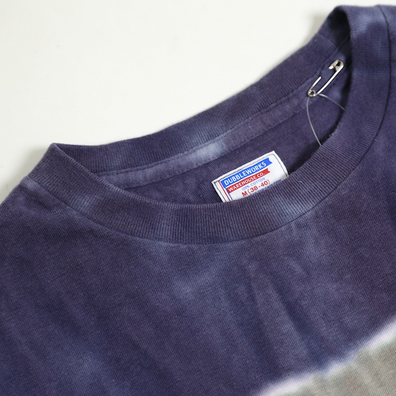 DUBBLE WORKS/ダブルワークス　TIE DYE BORDER S/S タイダイボーダー半袖Ｔシャツ  23233005TB