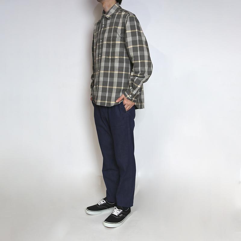 JAPAN BLUE JEANS/ジャパンブルージーンズ Sulpher Dyed Check Shirts 長袖シャツ