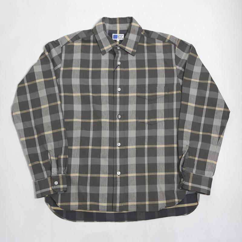 JAPAN BLUE JEANS/ジャパンブルージーンズ Sulpher Dyed Check Shirts 長袖シャツ