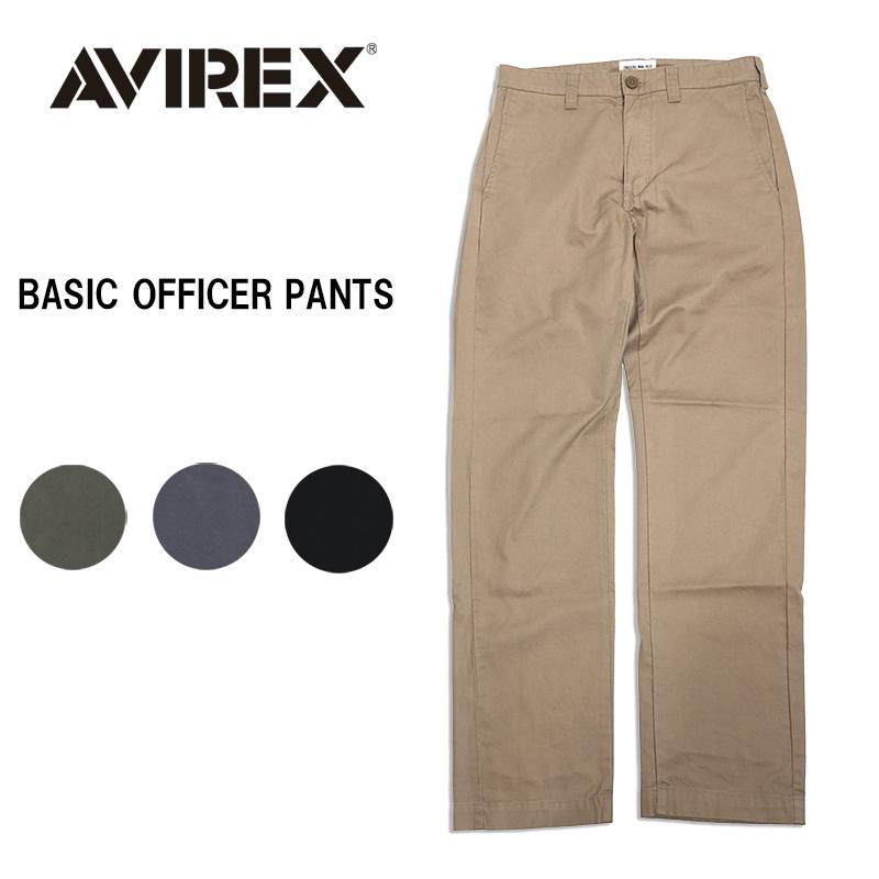 AVIREX/アヴィレックス　ベーシック オフィサーパンツ / BASIC OFFICER PANTS