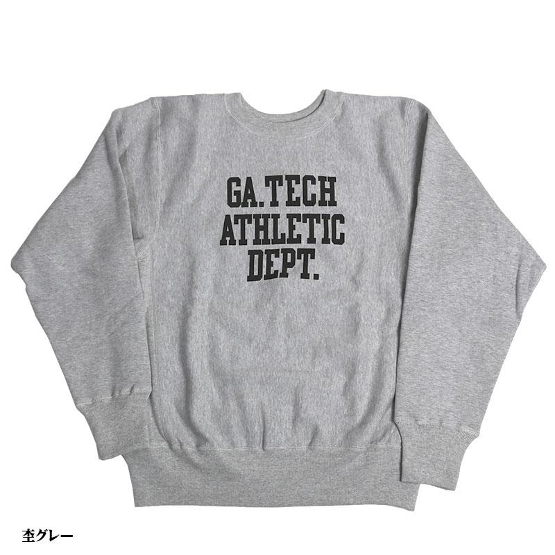 WAREHOUSE/ウェアハウス クルーネックスウェット 483 GA.TECH