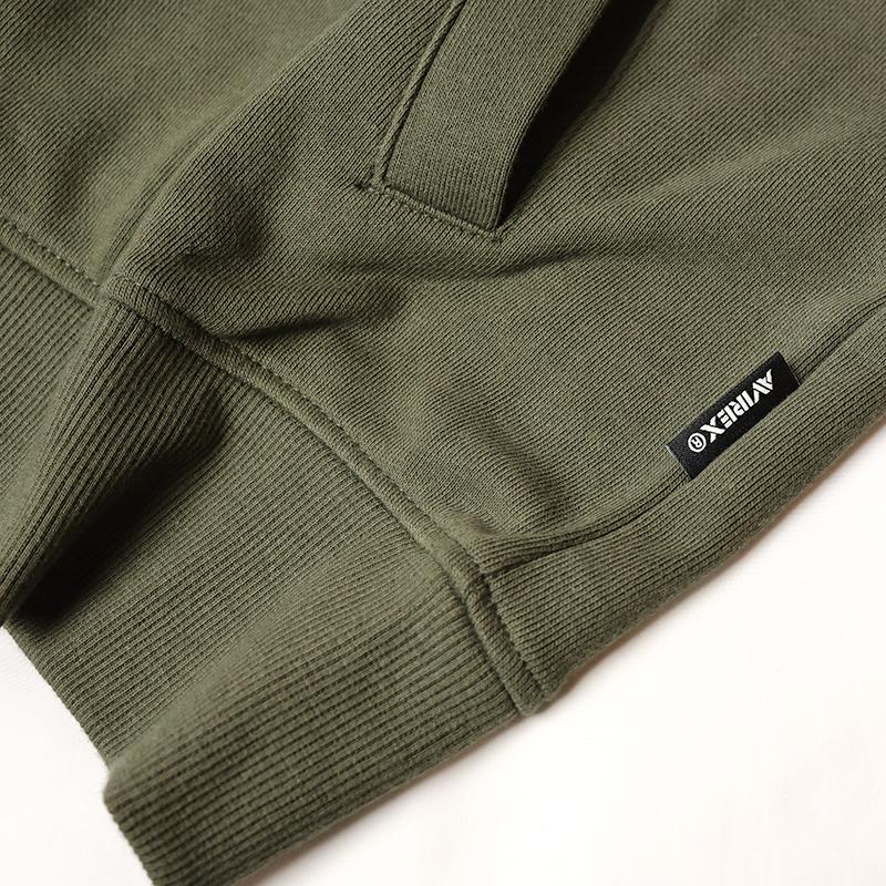 AVIREX/アヴィレックス FATIGUE STAND COLLAR ZIPUP SWEAT / ファティーグ スタンド カラー ジップアップ スウェット