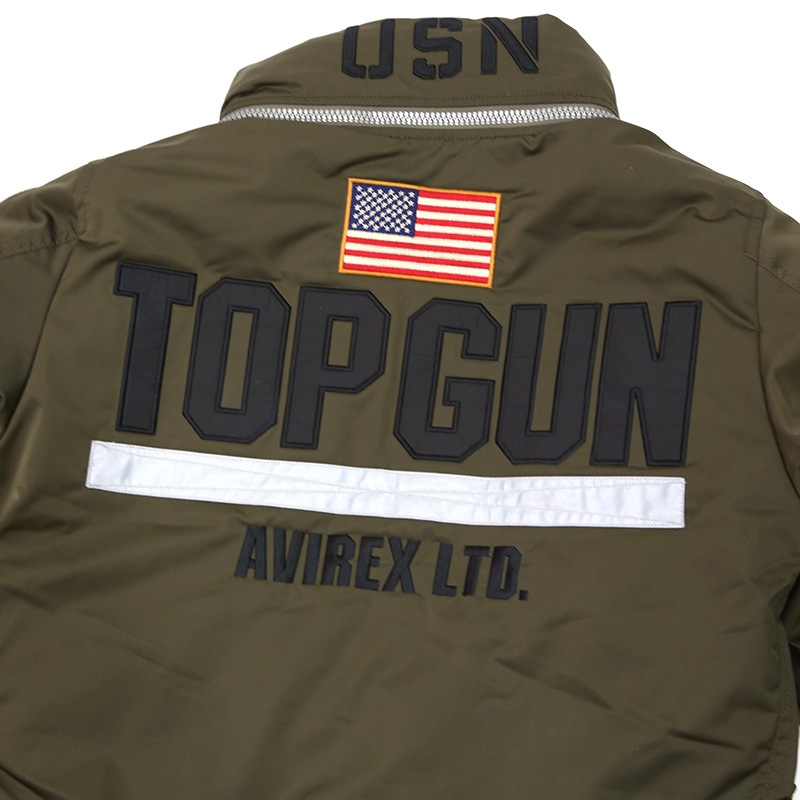 AVIREX/アヴィレックス CUSTOM C WU TOP GUN フライトジャケット 6102176