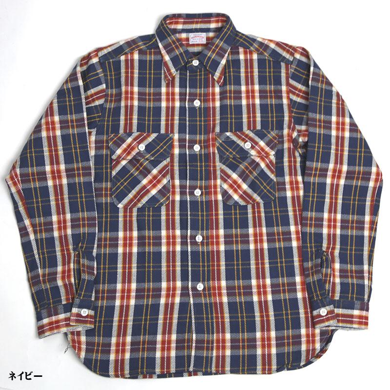 WAREHOUSE/ウエアハウス フランネルシャツ Lot.3104 C柄 NON