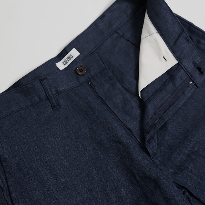 SPELLBOUND /スペルバウンド フレンチリネンナチュラルフロー トラウザーショーツ 45-410L