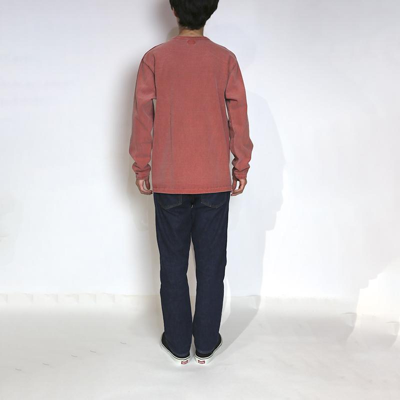 DUBBLE WORKS/ダブルワークス　ヘヴィーウェイト長袖ピグメントTシャツ