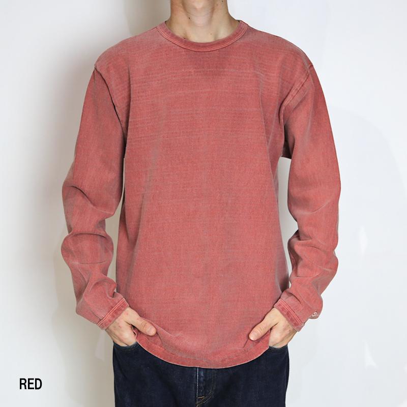 DUBBLE WORKS/ダブルワークス　ヘヴィーウェイト長袖ピグメントTシャツ