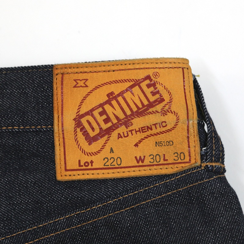 DENIME/ドゥニーム XX 220A INDIGO ORIGINAL NO WASH ノンウォッシュ L-30nch
