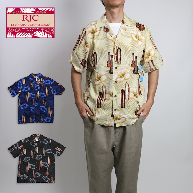 Robert J. Clancey/ロバートジェイクレンシー レーヨン ハワイアン