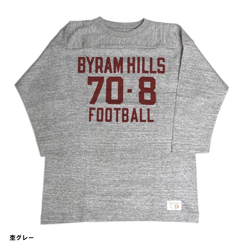 WAREHOUSE/ウェアハウス 7分袖 F.B.TフットボールTシャツ BYRAM