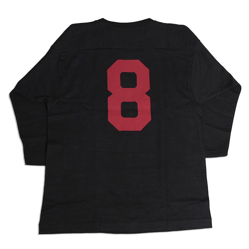 WAREHOUSE/ウェアハウス 7分袖　F.B.TフットボールTシャツ BYRAM HILLS