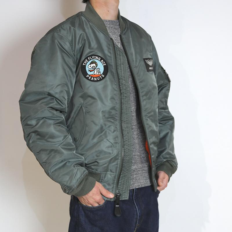 AVIREX/アヴィレックス 《AVIREX × PEANUTS》MA-1 'FLYING ACE' / MA-1 'フライング エース' / ピーナッツ / アヴィレックス