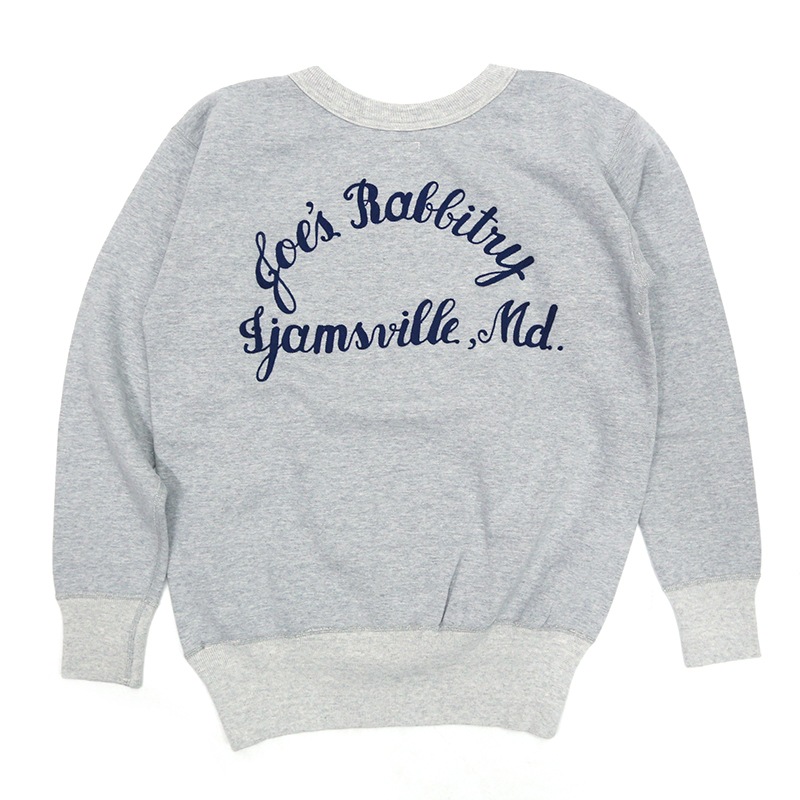 DUBBLEWORKS/ダブルワークス 刺繍スウェット JOES RABBITRY