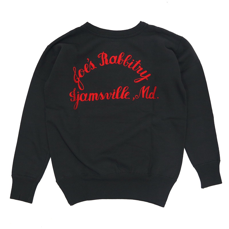 DUBBLEWORKS/ダブルワークス 刺繍スウェット JOES RABBITRY