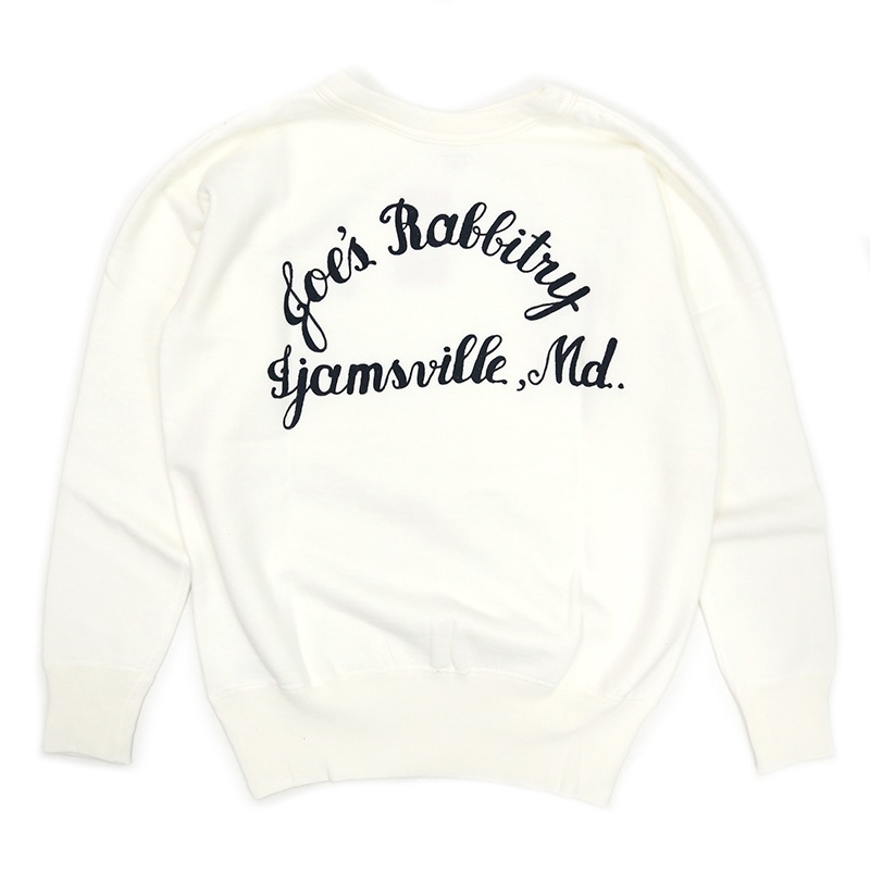 DUBBLEWORKS/ダブルワークス 刺繍スウェット JOES RABBITRY