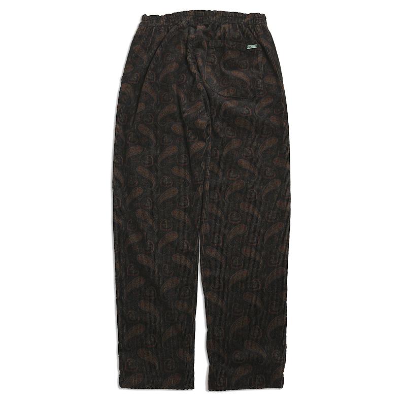 SPELLBOUND/スペルバウンド 8Wコーデュロイペイズリー柄 ワイドイージーパンツ