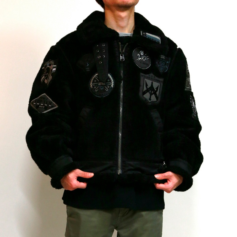 avirex レトロボア B-3トップガンジャケット BOA B-3 TOP GUN/AVIREXの