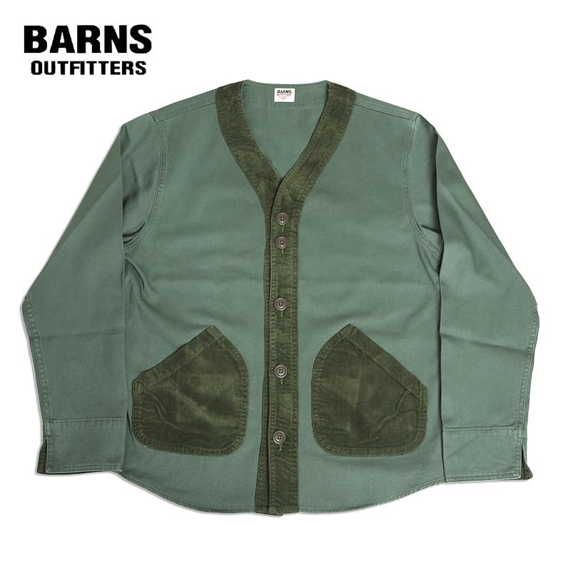 BARNS/バーンズ　ベースボールカーディガン