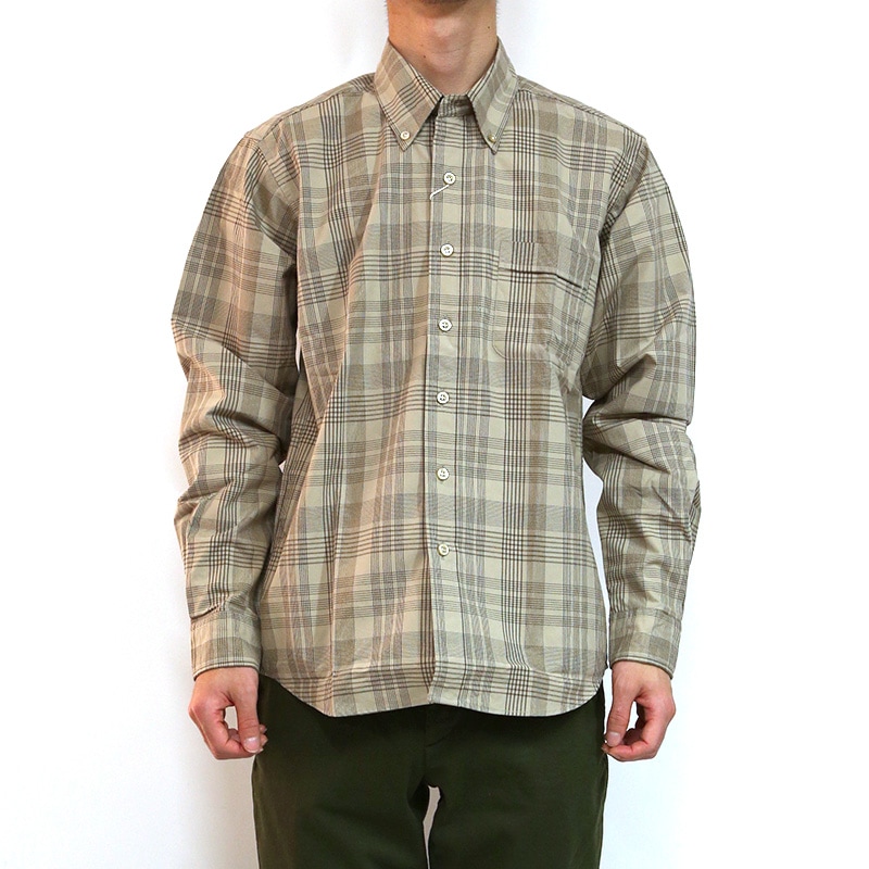 SHARKEY'S 長袖 ボタンダウンシャツ 24001