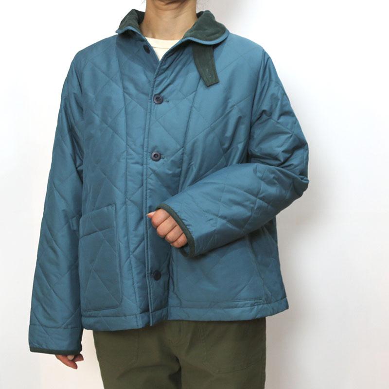 NATURAL LAUNDRY/ナチュラルランドリー タフタ丸襟ジャケット