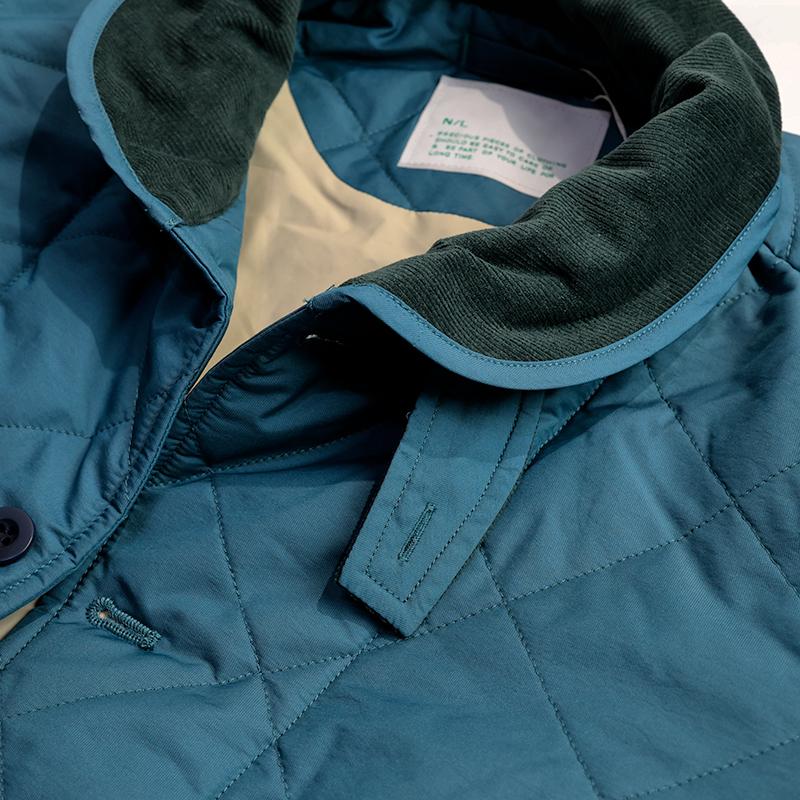 NATURAL LAUNDRY/ナチュラルランドリー タフタ丸襟ジャケット