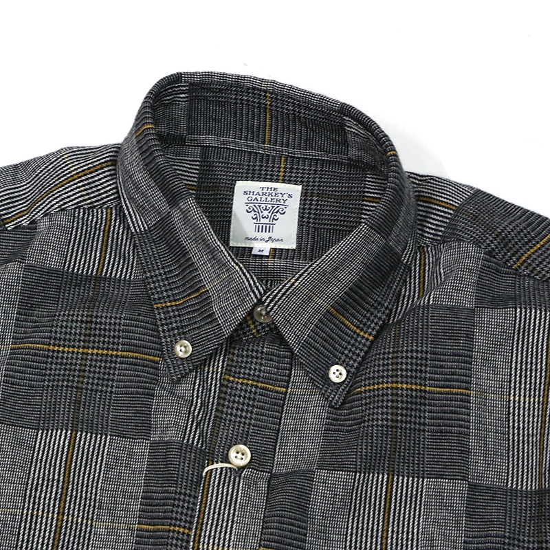 SHARKEY'S 長袖 チェックシャツ 24008