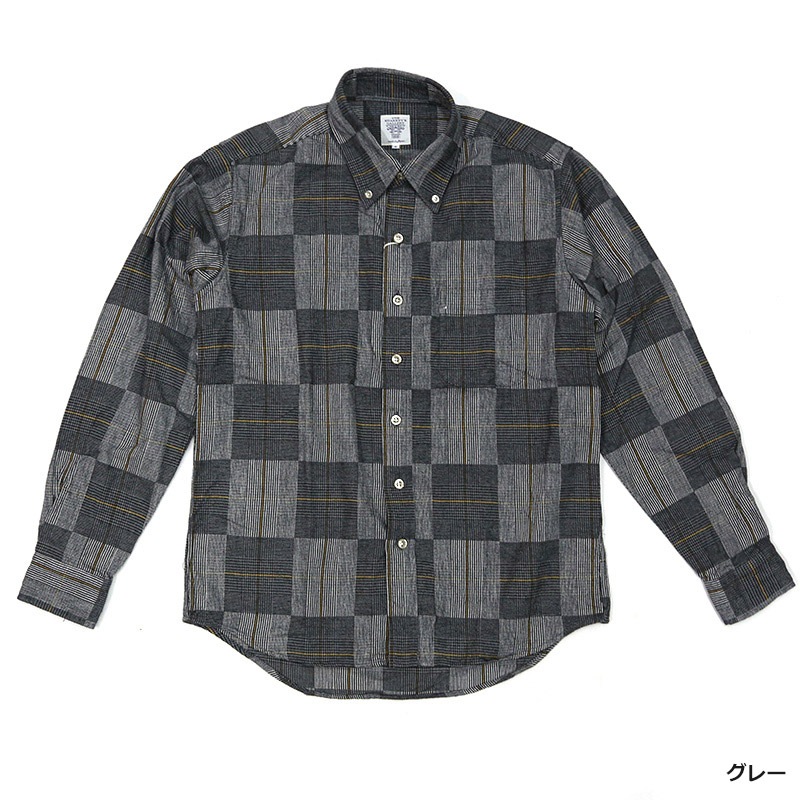 SHARKEY'S 長袖 チェックシャツ 24008