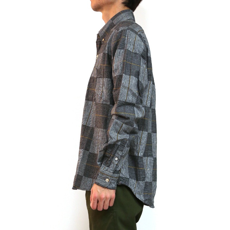 SHARKEY'S 長袖 チェックシャツ 24008