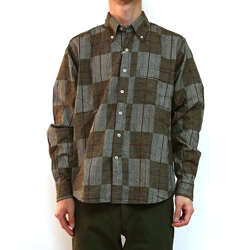 SHARKEY'S 長袖 チェックシャツ 24008