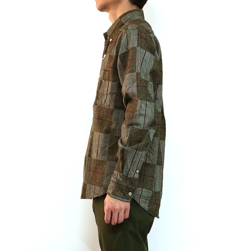 SHARKEY'S 長袖 チェックシャツ 24008