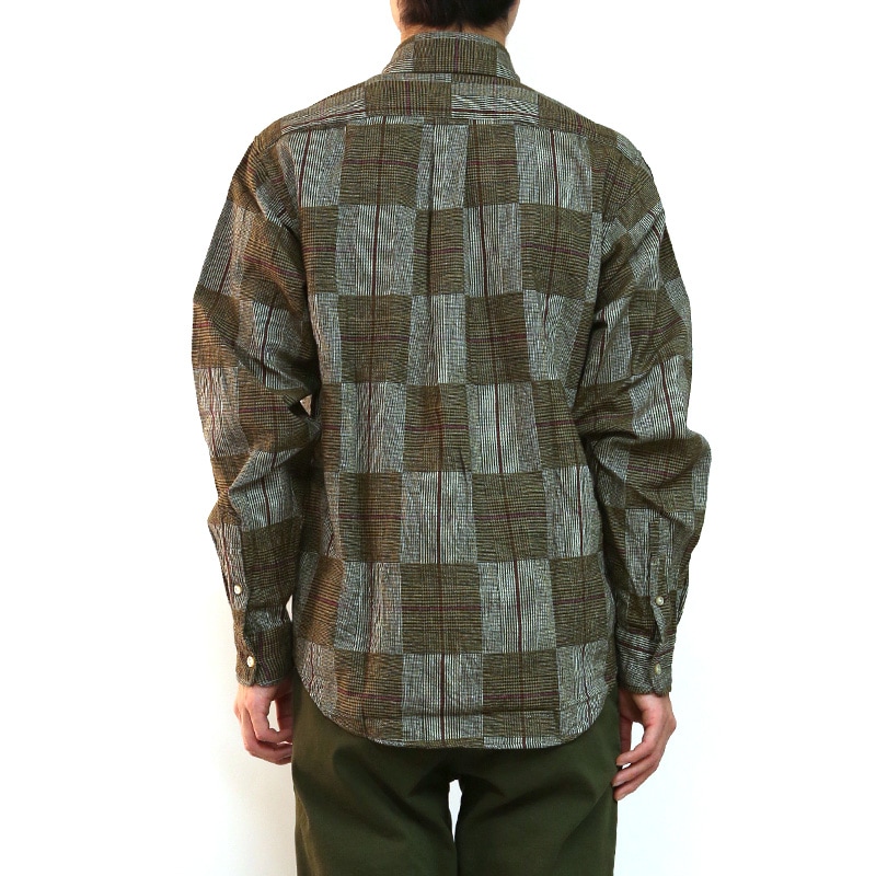 SHARKEY'S 長袖 チェックシャツ 24008