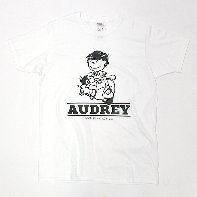 オマージュTシャツ ベスパ オードリー