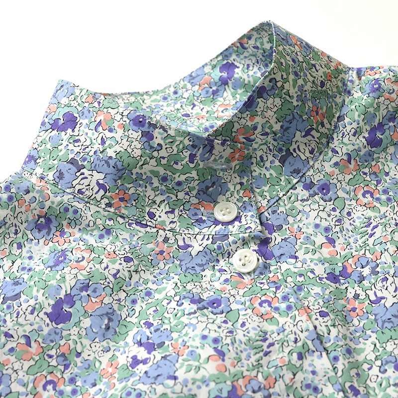 SETTO （セット）LIBERTY BS OKKAKE SHIRT/リバティオッカケシャツ