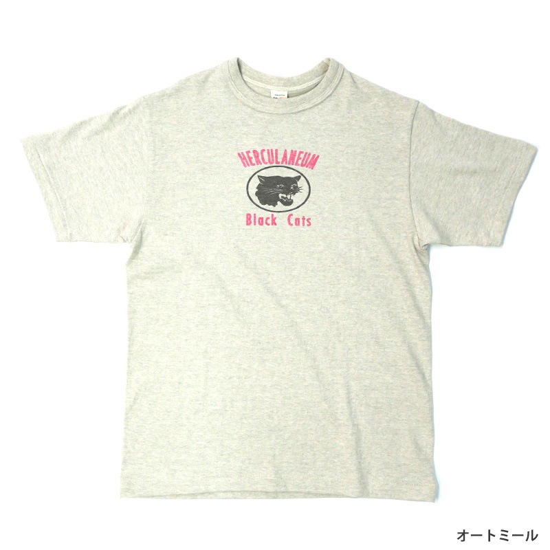 ウェアハウス Tシャツ 半袖 4601 BLACK CAT'S