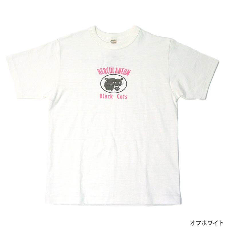 ウェアハウス Tシャツ 半袖 4601 BLACK CAT'S