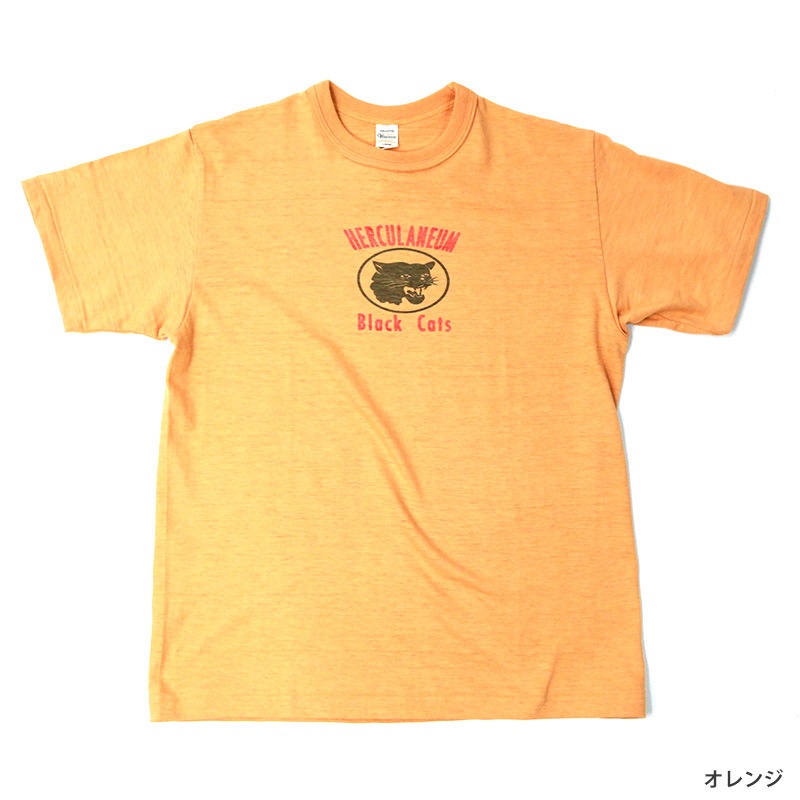 ウェアハウス Tシャツ 半袖 4601 BLACK CAT'Sの通販｜RODEO&ANSWER