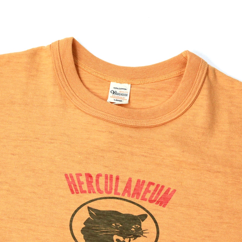 ウェアハウス Tシャツ 半袖 4601 BLACK CAT'Sの通販｜RODEO&ANSWER