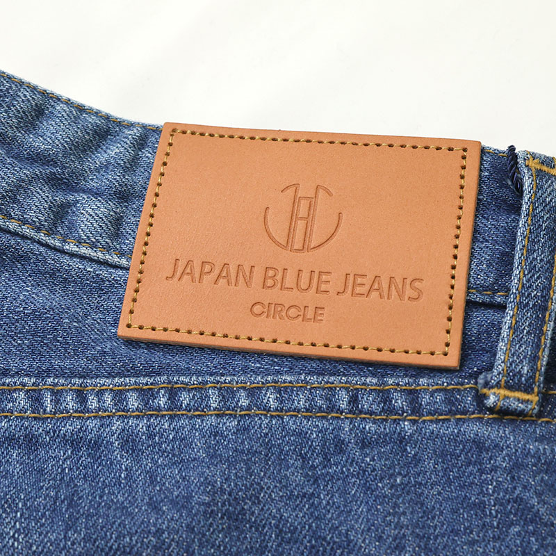 JAPAN BLUE JEANS/ジャパンブルージーンズ J404 CIRCLE クラシックストレート 12.5oz アフリカ綿セルヴィッチ Aging Wash